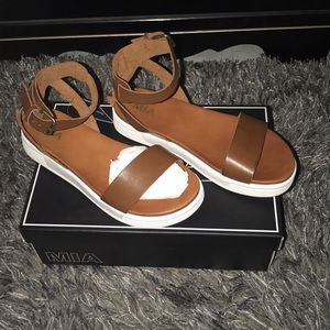 Never worn MIA sandals.